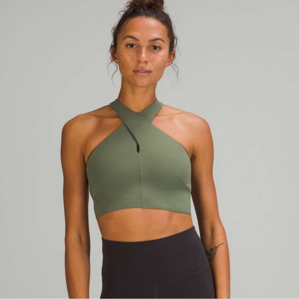 Lululemon Nulu Wrap Front Tank